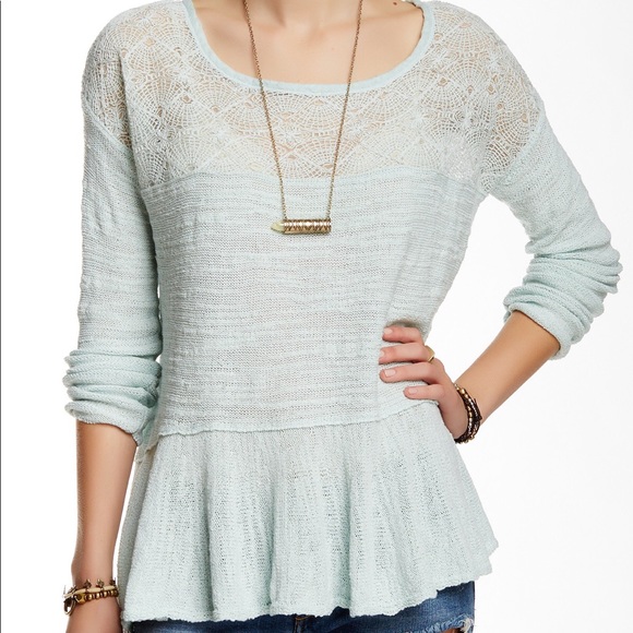 Free People Tops - Free People Kristobel Ruffle Sweater